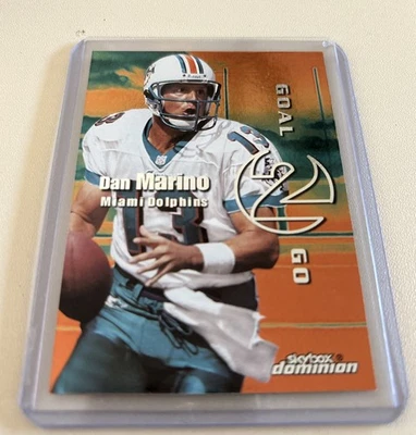 Tarjeta insertada Dan Marino / John Elway 1999 SkyBox Dominion Goal 2 Go #9 de 10 Foto 1 de 4