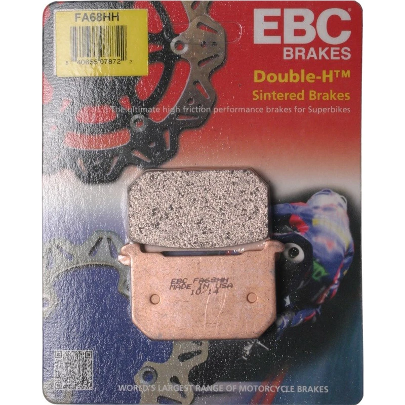 EBC Sintered Double H Brake Pads Kawasaki KZ1000P Police, KZ1100, KZ1100B GPz - Image 1 of 1