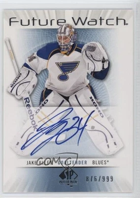 Reloj Futuro Auténtico SP 2012-13/999 Jake Allen #231 Rookie Automático RC Foto 1 de 2