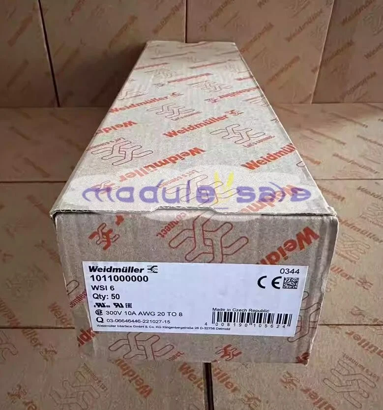 50pcs  Weidmüller WSI6 1011000000 Fuse Terminal NEW - Image 1 of 1