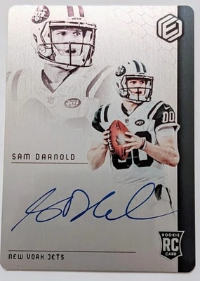 🔥2018 RC PANINI ELEMENTS #74 SAM DARNOLD ON CARD AUTO ROOKIE /99 🔥🔥 - Image 1 of 3