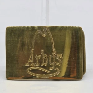 Arby's Restaurant Gürtelschnalle Metall Vintage - Bild 1 von 11