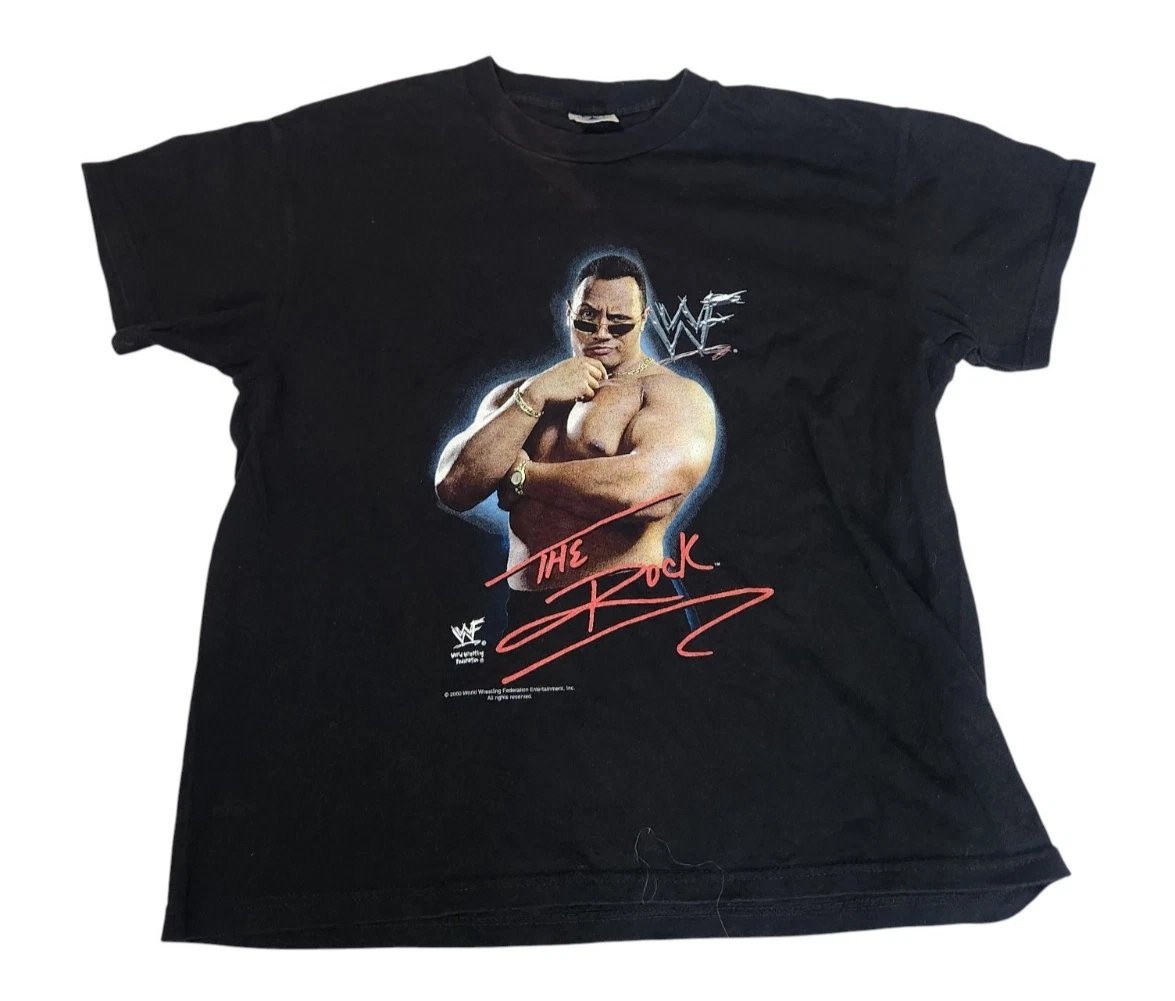 The Rock WWF Wrestling Fan Shirts for sale | eBay