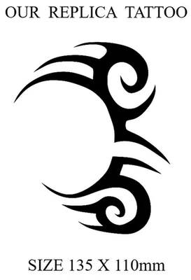 Elegante Vestido Con Tatuaje Tribal de Cara Mike Tyson Correo Gratuito - Imagen 1 de 4