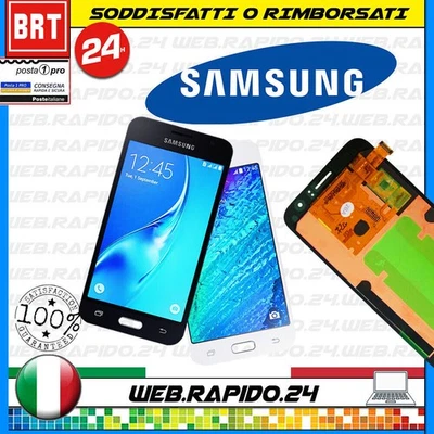 DISPLAY LCD+TOUCH SCREEN SAMSUNG GALAXY J1 2016 SM-J120F J120FN VETRO SCHERMO - Immagine 1 di 4