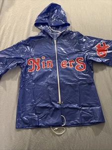 Oklahoma City 89ers Milb SGA Child rain jacket Borden OKC Niners Vintage 1980s - Picture 1 of 9