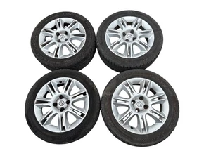 Juego de 4 llantas de aluminio originales Opel Corsa D 6Jx16 ET 40 4x100 OP003 K5 - Imagen 1 de 11