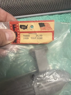 Fox 19 BB  Tilt Down Muffler. Part Number 90220 - Image 1 of 4