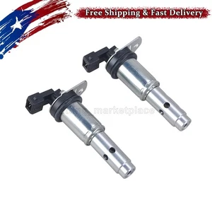 2 x Variable Timing Control Valve Solenoid VVT For BMW N52 N54 E60 E61 E70 E90 - Picture 1 of 7