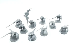 Saurus Warriors [x10] Seraphon [Warhammer Age of Sigmar] Primed - Picture 1 of 2