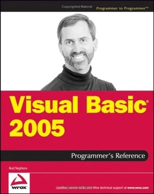 Visual Basic 2005 Programmer's Reference Paperback Rod Stephens - Image 1 of 2