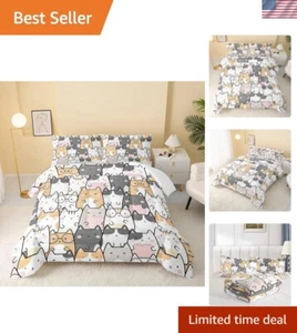 Kawaii Comforter Full Size,s Comforter Set for Kids Teens Girls Boys,3Pcs Bed... - Picture 1 of 8