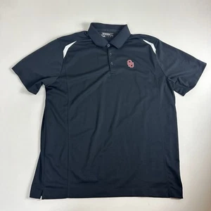 Nike Golf University Of Oklahoma Polo Shirt Men’s 2XL Sooners Football Black - Picture 1 of 8