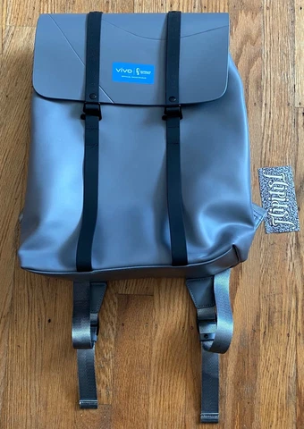 2022 QATAR FIFA WORLD CUP VIVO OFFICIAL SPONSOR BACKPACK GREY BAG LIMITED RARE Cover