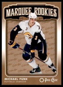 2006-07 O-Pee-Chee Michael Funk Rookie Buffalo Sabres #587