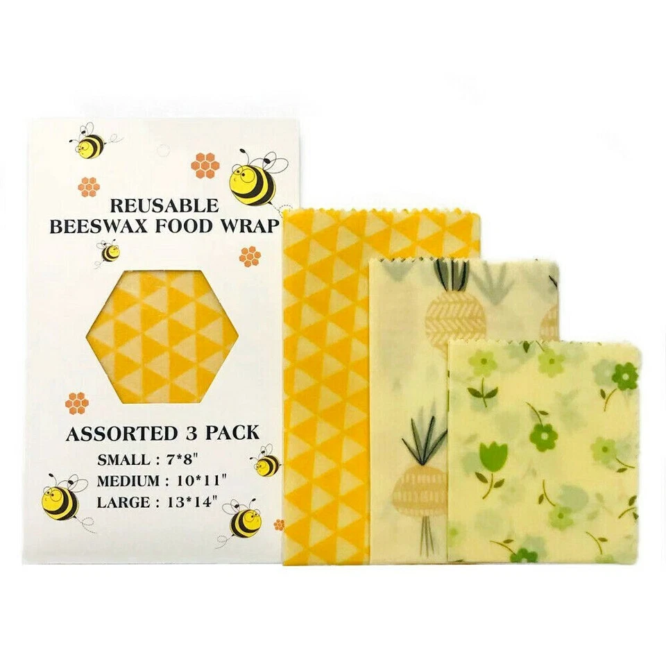 Reusable Beeswax Food wrap 2 PACK 6 Pieces - Изображение 1 из 4
