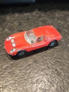 PLAYART 1966 LAMBORGHINI MIURA, DIE CAST MODELLAUTO, 2.875", ~ MASSSTAB 1:60  - Bild 1 von 5