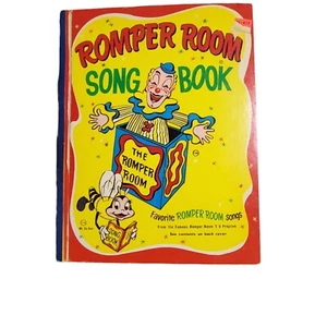 Romper Room Song Book 1966 1st Edition TV Holiday Childrens Music Piano Vocal - Picture 1 of 10