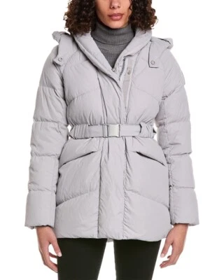 100% Auténtico Garantía Canada Goose Marlow Abrigo con Cinturón Gris Talla Mediana Foto 1 de 4