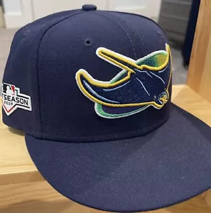 Tampa Bay Rays New Era 59FIFTY 2019 Postseason Hat Men’s Size: 7 - Picture 1 of 13
