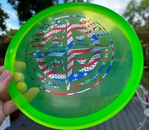 Champion VRoc Disc Golf Innova First Run Proto OOP  Roc  America Flag 180G #1884 - Picture 1 of 12
