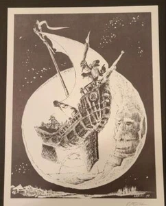 DAN O'NEILL Signed Print, NM 1980 limited / Numbered #25, Odd Bodkins - Picture 1 of 5