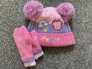 Girls Peppa Pig Hat Age 3-6 - Picture 1 of 2