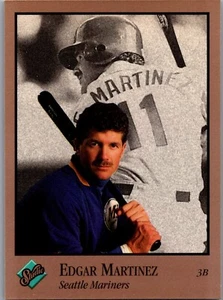 1992 Studio Baseball - #235 Edgar Matinez - Picture 1 of 2