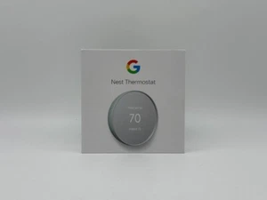 Google Nest Smart Programmable Wifi Thermostat - Fog - Picture 1 of 4