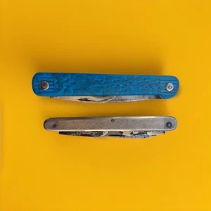 Vintage Soviet Titanium Knife & Gentleman Set, Rare USSR Models, 1970s - Picture 1 of 16