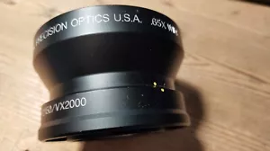 Century Precision Optics 80mm C69502 .65X Lente Gran Angular Conv PD150/VX2000 - Imagen 1 de 6