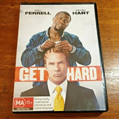 Get Hard DVD R4 FREE POST 	Will Ferrell, Kevin Hart Alison Brie - image 1 of 4