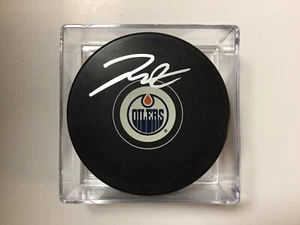 Darnell Nurse Signed Autographed Edmonton Oilers Hockey Puck a - Picture 1 of 1