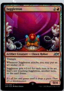 Magic the Gathering Foil Juggletron Unfinity MTG Free Shipping! - Picture 1 of 1
