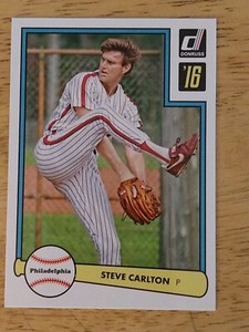 2016 Donruss 1982 Throwback #50 Steve Carlton Philadelphia Phillies