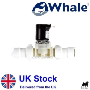 Conector de montaje de tubería de agua de ajuste de velocidad de empuje BALLENA 12 mm válvula solenoide eléctrica - Imagen 1 de 2