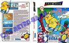 Sega Master System Remplacement Box Art Case Insert Cover   High Quality