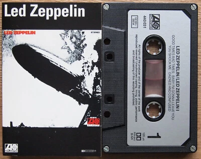 LED ZEPPELIN (ATLANTIC K440031) 1980s EUROPE CASSETTE TAPE REISSUE SILVER LABELS - Image 1 of 4