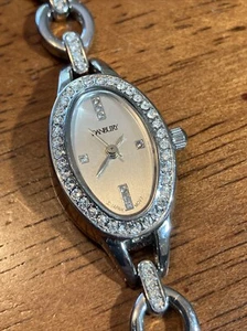 Reloj Danbury Mujer Estrás Acento Funciona con Batería Nueva - Imagen 1 de 5