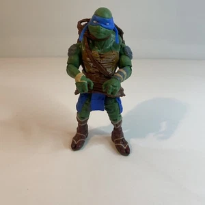 2014 Playmates TMNT Teenage Mutant Ninja Turtles LEONARDO Action Figure Toy 5" - Picture 1 of 7