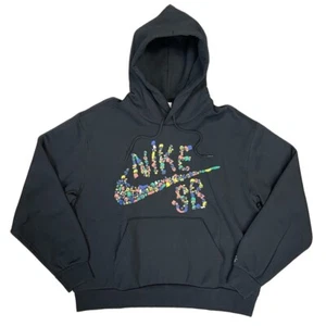 Nueva sudadera con capucha Nike SB Sugar High negra - Imagen 1 de 1
