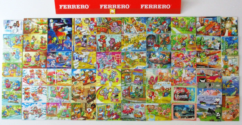 Puzzle Auswahl + BPZ aussuchen Ferrero Ü - Ei von 1994 bis 2002 - Bild 1 von 1