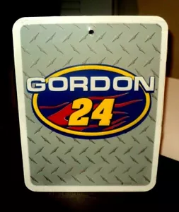 MOTORSPORTS Jeff Gordon Metal Sign: BRAND NEW SEALED: 8 1/2" x 11": NASCAR - Picture 1 of 3