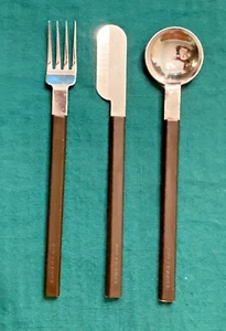Air France Concorde Raymond Loewy Silverware Flatware Cutlery Spoon Knife Fork - Picture 1 of 5