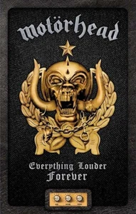 Motorhead Everything lauter für immer großes Stoffposter/Flagge 1100 mm x 750 mm (rz) - Bild 1 von 1