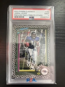 Panini Classics Legends #148 2022 Jamal Lewis edición temprana Timeless Tributes/6 PSA 9 - Imagen 1 de 2