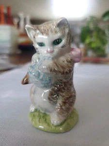Beatrix Potter Miss Moppet Figur 1954 John Beswick England Katze Kätzchen Figur - Bild 1 von 7