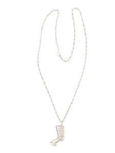 Sterling Silver Nefertiti Egyptian Queen Pendant And Rope Chain Necklace 20” - Picture 1 of 15