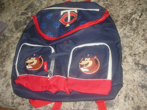 MN Minnesota Twins Target Field Backpack bears kids NICE Cover