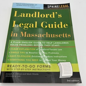 Landlord's Legal Guide in Massachusetts - Paperback, by DiBlasi Joseph - Picture 1 of 7